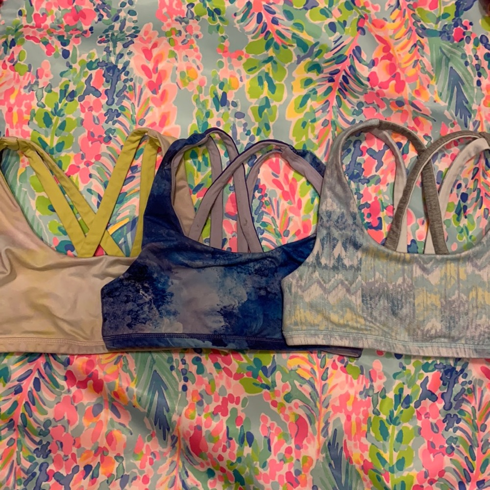 IVIVVA GIRLS REVERSIBLE BRAS 3 FOR 1